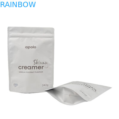 Wholesale Custom Smell Proof Aluminum Foil Pouch Tea Coffee Protein Powder 250g 500g 1kg Resealable Mylar Bags