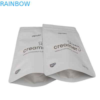 Factory Supplied Aluminum Foil Gummie Candy Packaging Smell Proof Zipper Stand Up Mylar Bag for Coffee Protein Spices Fl