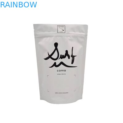 Resealable Ziplock Customized Logo Printed Heat-Sealed Plastic Packaging Bag For Coffee Packaging Bag