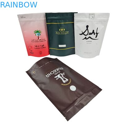 Factor Price Reusable Heat Sealing Ziplock Bags Custom Frosted Glossy Plastic Baggies Stand Up Pouch