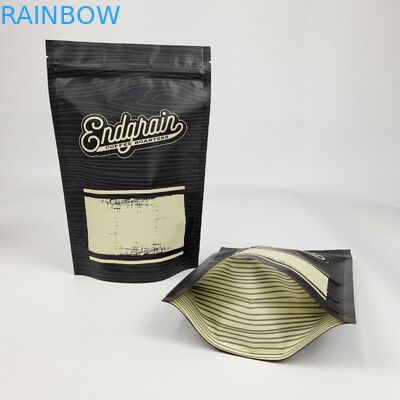 Customized Matte Soft Touch Stand Up Pouch Zipper Plastic Package Bag For Cookie Nut Candy Food Packaging