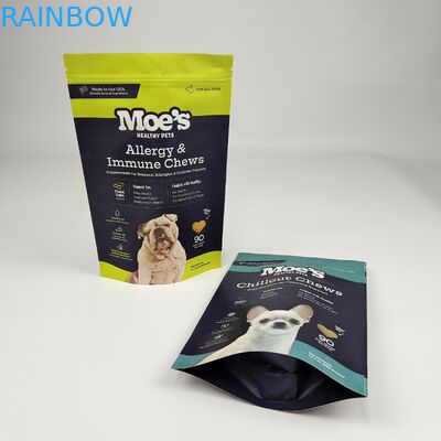 Free Sample Recyclable Doypack Zipper Kraft Paper Bags Custom Tea Bags Ziplock White Stand Up Pouch