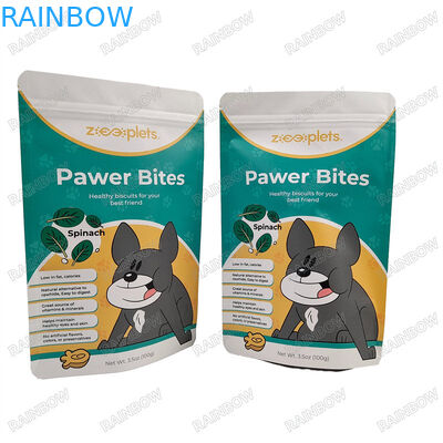 Food Grade Pet Snack Bags Matt Finish Bags for Your Pets Food