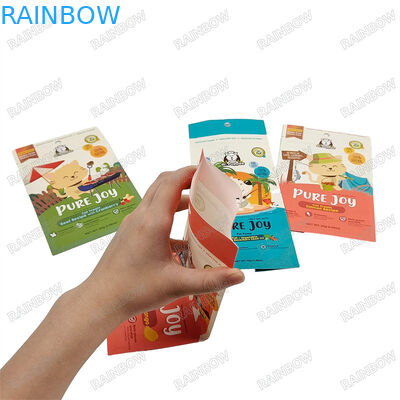 Custom Food Packages Reusable Pouch Environmentally-Friendly Material Kraft Paper Bags