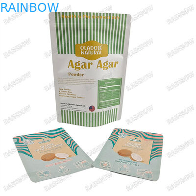 Transparent Animal Treats Packages Stand Up Zipper Bags Food Grade Material Bags