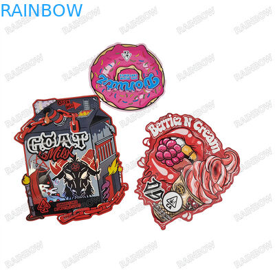 High Accuracy Digital Printing Bags for Customized 3.5g Smell Proof Die Cut Bags