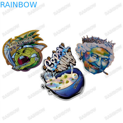 7 Working Days Production Time for Custom Printed Die Cut Bags with Eco-friendly Printing Ink