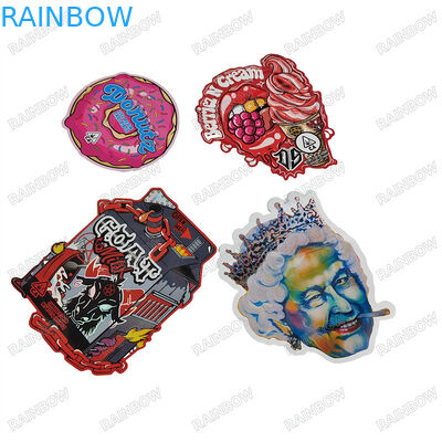 7 Working Days Production Time 3.5g Smell Proof Bags with Eco-friendly Printing Ink