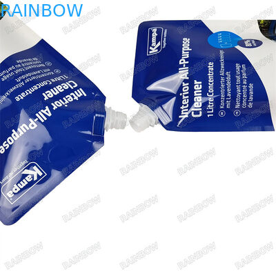 Drinking Water Plastic Liquid Pouch Packaging Reusable Plastic Food Spout Pouch