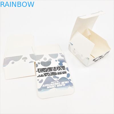 Glossy Surface Finish Folding Box Package 350g Thickness and More