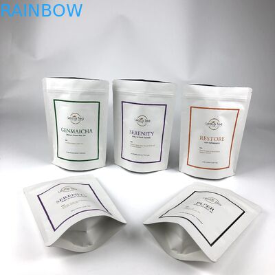Negotiable Shipping Method and Degassing Valve Kraft Paper Bag Tea Bags Packaging