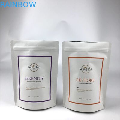 Negotiable Shipping Method and Degassing Valve Kraft Paper Bag Tea Bags Packaging