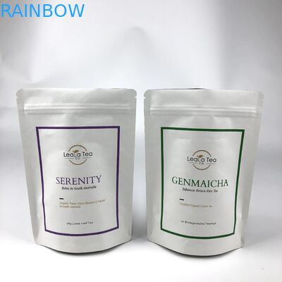 Negotiable Shipping Method and Degassing Valve Kraft Paper Bag Tea Bags Packaging