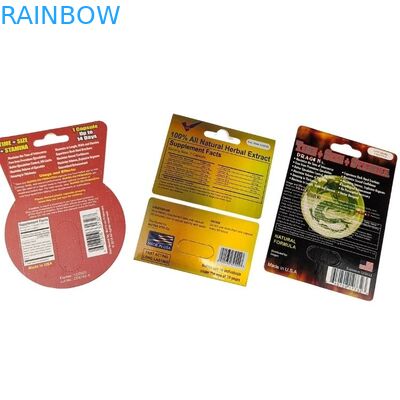 Coated Paper Blister Card Packaging Available for Sample in Just 5 Days Guaranteed