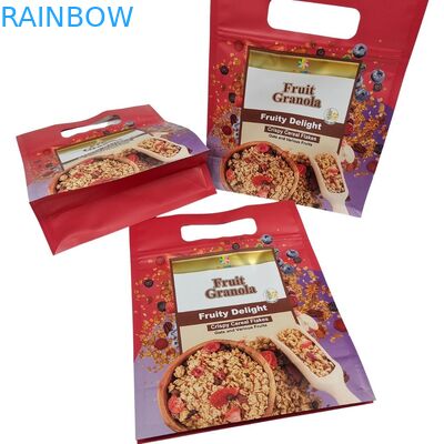 Food Preservation Packaging Bottom Gusseted Pouches with 9 Colors