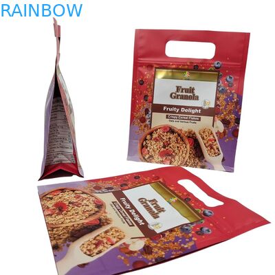 Food Preservation Packaging Bottom Gusseted Pouches with 9 Colors