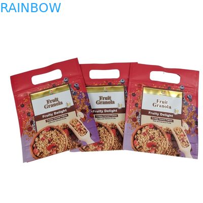Food Preservation Packaging Bottom Gusseted Pouches with 9 Colors