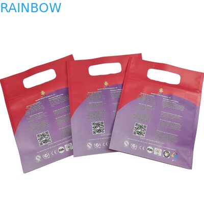 Food Preservation Packaging Bottom Gusseted Pouches with 9 Colors