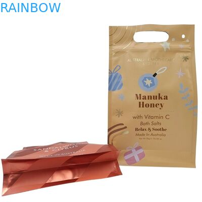 Customized Mylar Foil Bottom Gusset Bags for Coffee Packaging with 9 Colours Printing