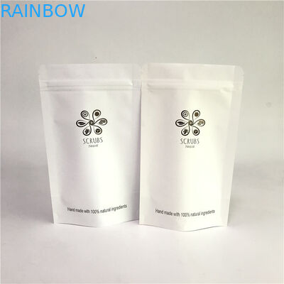 Gravure Printing Stand Up k Bags , Milk Powder Aluminium Foil Pouch With Zipper