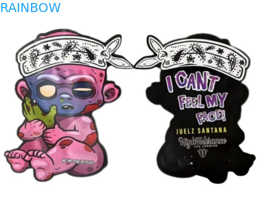 Smell Proof Herbal Incense Packaging Bag k Mylar 120-180 Mic Thickness