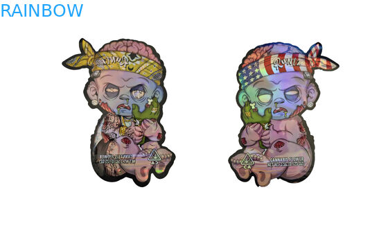 Smell Proof Herbal Incense Packaging Zip Lock Mylar CBD Oil Weed Hemp Bags Gravure Printing