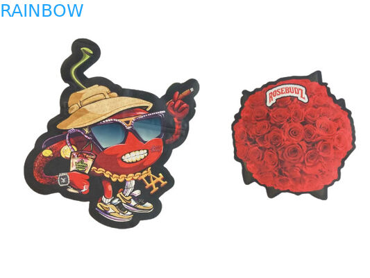 Smell Proof Herbal Incense Packaging Zip Lock Mylar CBD Oil Weed Hemp Bags Gravure Printing