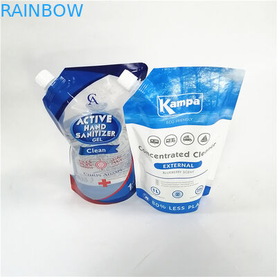 Recyclable Spouted Stand-Up Pouches with Various Cap Types for Eco-Friendly Packaging