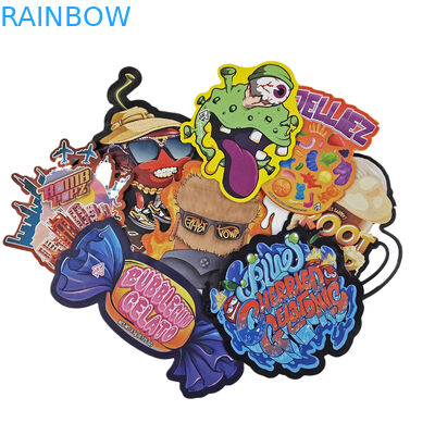 Plastic Custom Design Special Shape Packaging Printed Hologram Foil Candy Child Proof Mylar Die Cut Bags