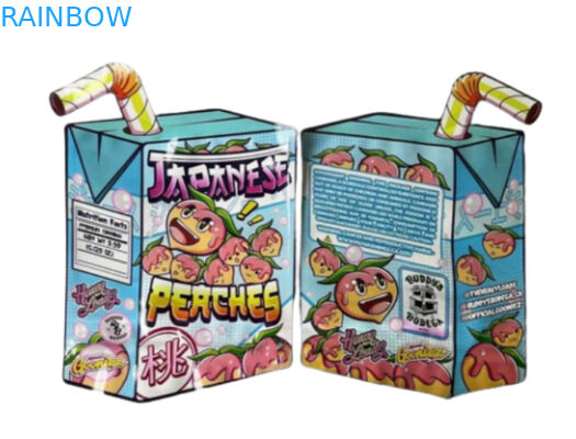 Biodegradable Custom k Bags Stand Up Tobacco Leaf Packaging Jungle Boys Mylar