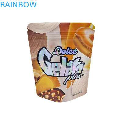 Silver Foil Pouch Packaging with Mylar Bags for Coffee Bean and Food