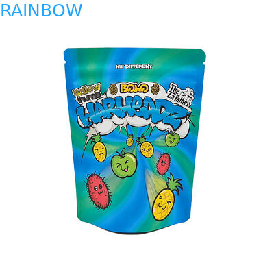 Silver Foil Pouch Packaging with Mylar Bags for Coffee Bean and Food