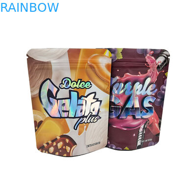 Silver Foil Pouch Packaging with Mylar Bags for Coffee Bean and Food