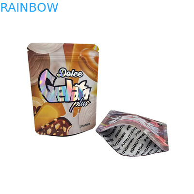 Silver Foil Pouch Packaging with Mylar Bags for Coffee Bean and Food