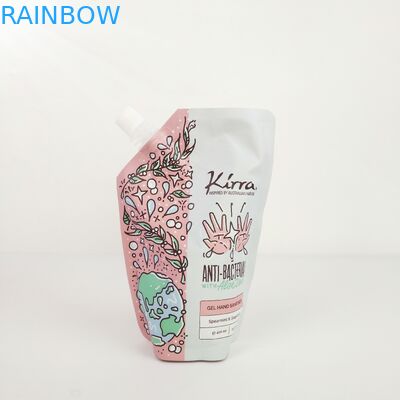 Industrial Food Packaging with Silver Foil Sachets for Stand Up Body Scrub Bag