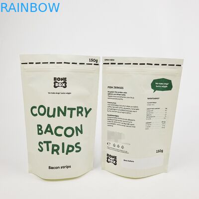 White Handle Material and Stand Included in Personalized Gift Sacks