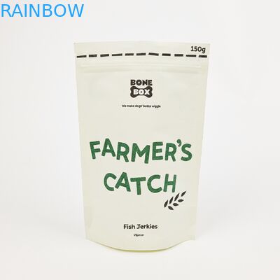 White Handle Material and Stand Included in Personalized Gift Sacks