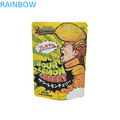 Customized Color Herbal Incense Packaging with Child Proof Pouches