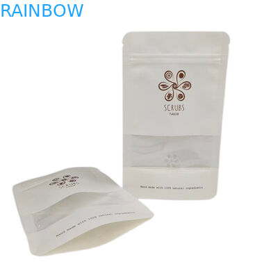 Clear Window Plastic Zipper Bags Standup Pouch Foil Laminated Digital Printing