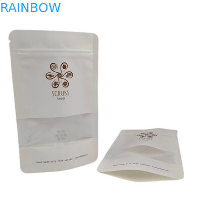 Clear Window Plastic Zipper Bags Standup Pouch Foil Laminated Digital Printing
