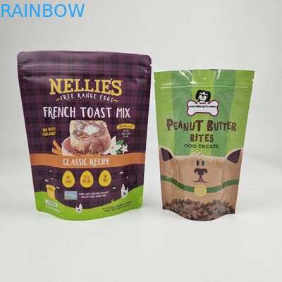 Resealable Food Grade Packaging Stand Up Pouch Matt Surface Zipper Bag Custom Aluminum Foil Ziplock Coffee Bag