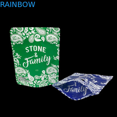 3.5 Gram Plastic Pouches Packaging Custom Label Printed CBD Cookies Resealable k