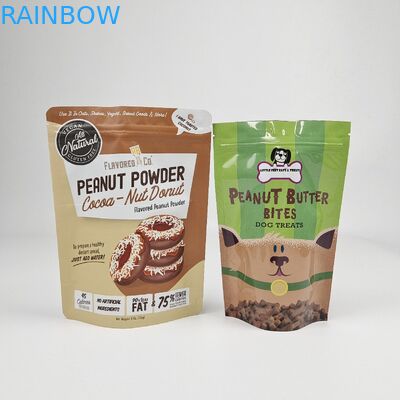 Oem Smell Proof Resealable Doypack Matte Printing Food Packaging Plastic Zipper Bag Custom Printed Mylar Stand Up Pouch