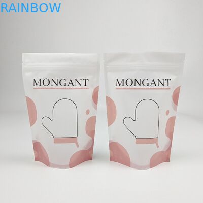 Laminated Aluminum Foil Zip Lock Bag Stand Up Pouch /Matt White Foil Pouch /Custom Zip Lock Coffee Bag