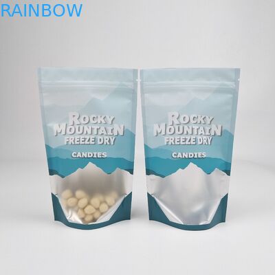 Custom Printed Heat Seal 250g 500g Candy Doypack Smell Proof Stand Up Pouch Plastic Packaging Mylar Ziplock Bags