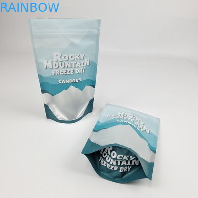 Custom Printed Heat Seal 250g 500g Candy Doypack Smell Proof Stand Up Pouch Plastic Packaging Mylar Ziplock Bags