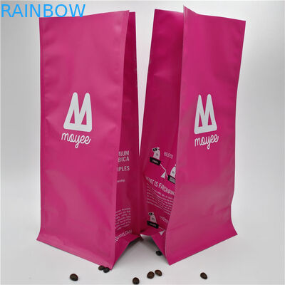 Custom Food Grade Smell Proof Aluminium Gusset Packaging Bags for Coffee Bean for 250G 500G 1KG