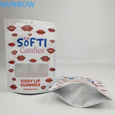 Best Selling Food Grade Smell Proof Moisture Proof Laminated Aluminum Foil Zip Lock Bag Stand Up Pouch