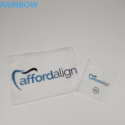 Wholesale  Recyclable Three Side Sealed Mylar Packaging Teeth Aligner For Teeth Care with Zipper