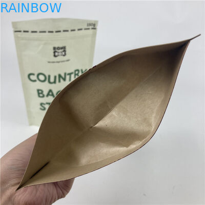 Quality Assurance Stand Up Aluminum Foil Bag With Zipper Food Snack Packaging Bag